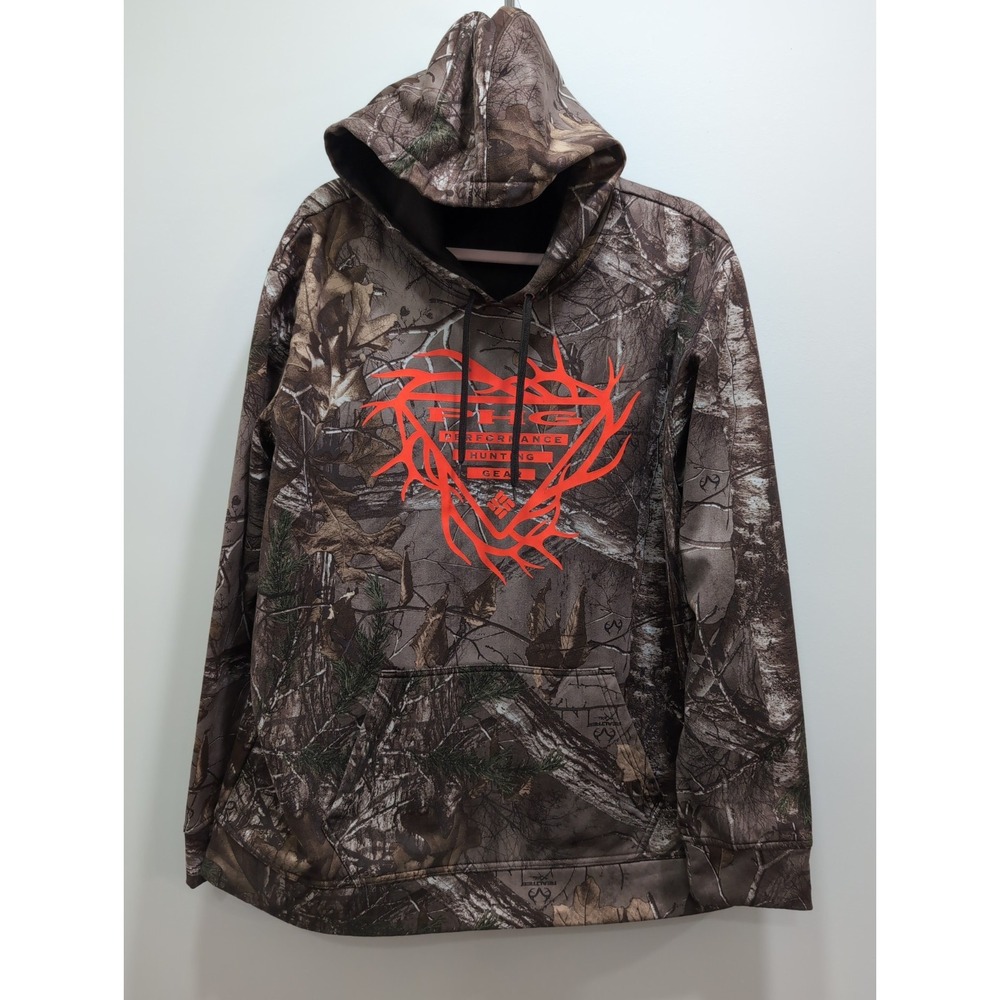Columbia‎ PHG Realtree Camo Hoodie Men's Size XL Hunting Winter Fall